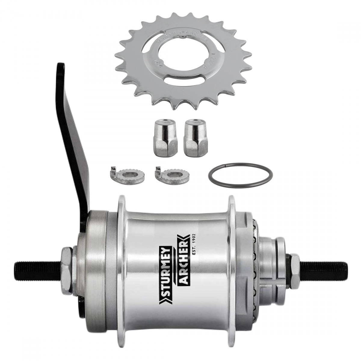 HUB RR S/A 2sp S2C 32CB ALY KICKSHIFT SL 22T 162/116mm