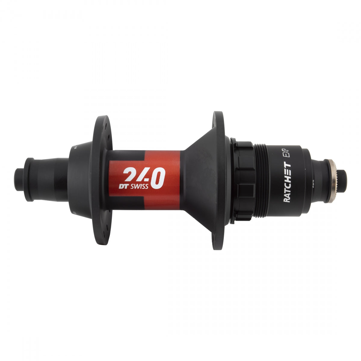 HUB RR DT 240 RD 24x130x5mmQR XDR RATCHET EXP BK (L)