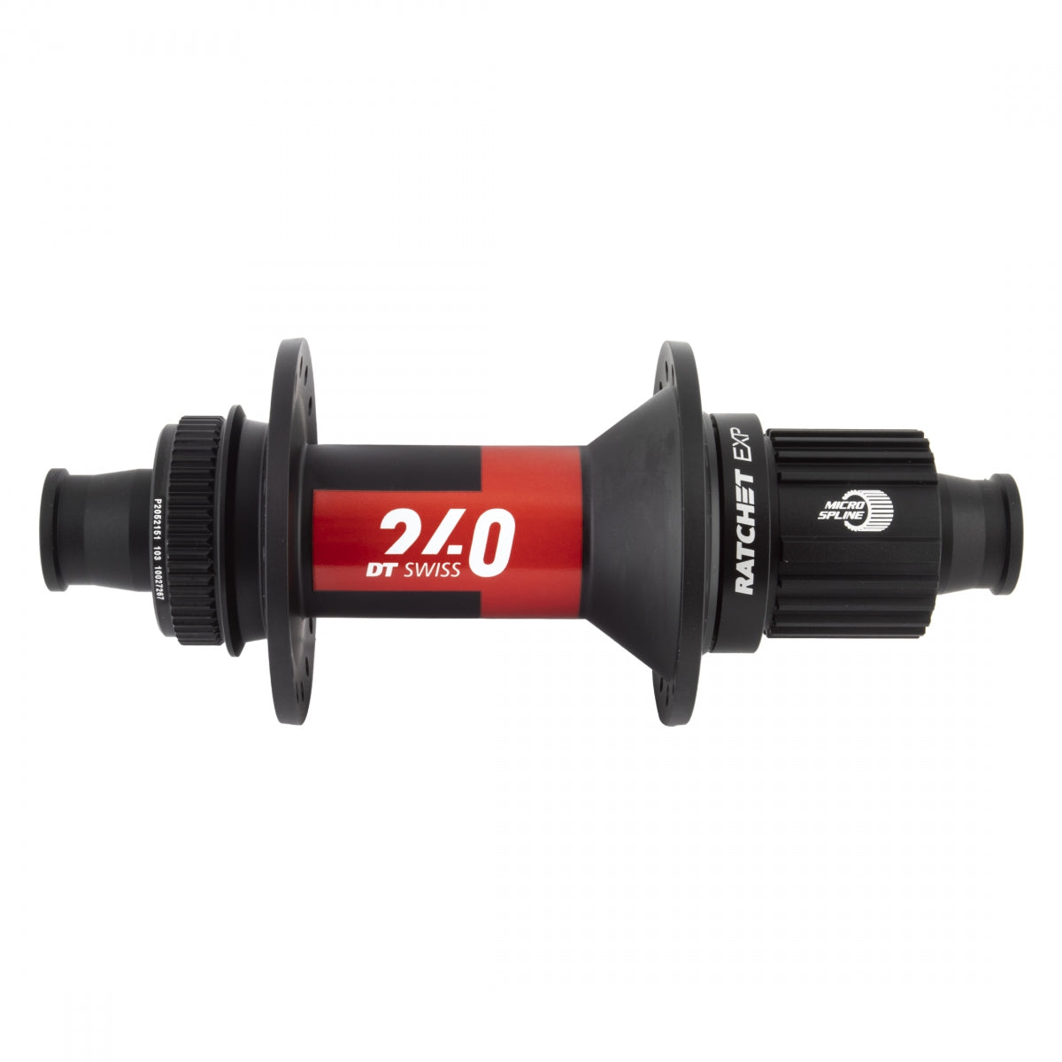 HUB RR DT 240 MTB 32x148x12mmTA MICROSPLINE RATCHET EXP CL BK (L)