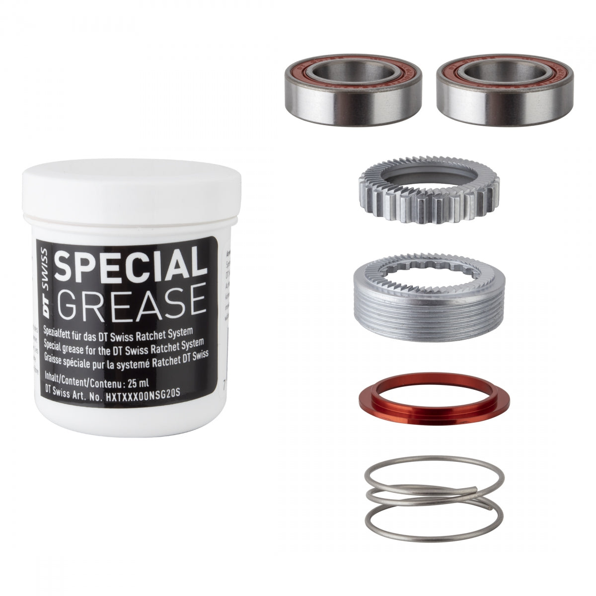 HUB CASS BODY DT EXP RATCHET KIT 54T UPGRADE 240 HUBS ONLY