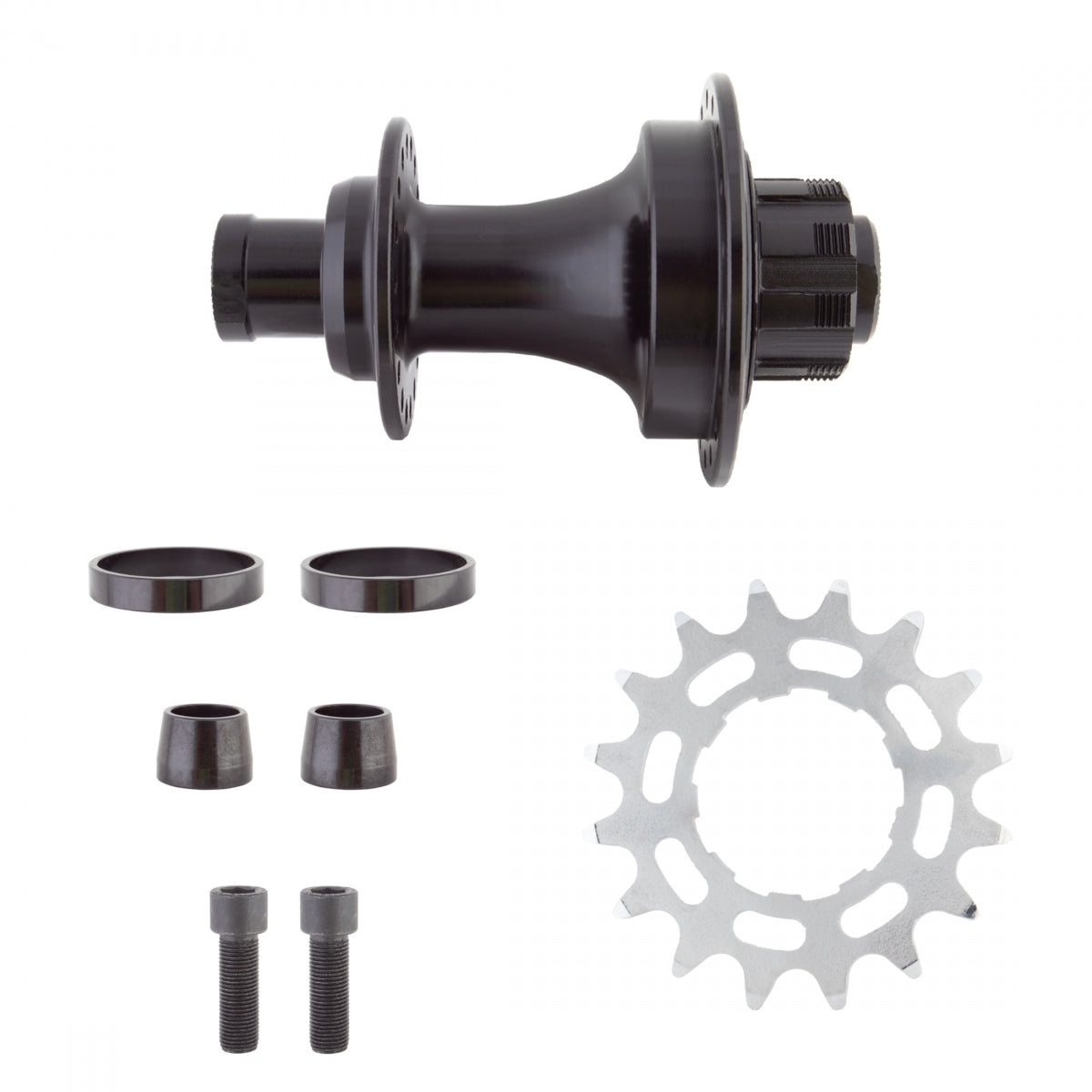 HUB RR BK-OPS MX3200 BOLT TYPE 1sCAS 28SB BK w/16tx3/32COG/LK-RING