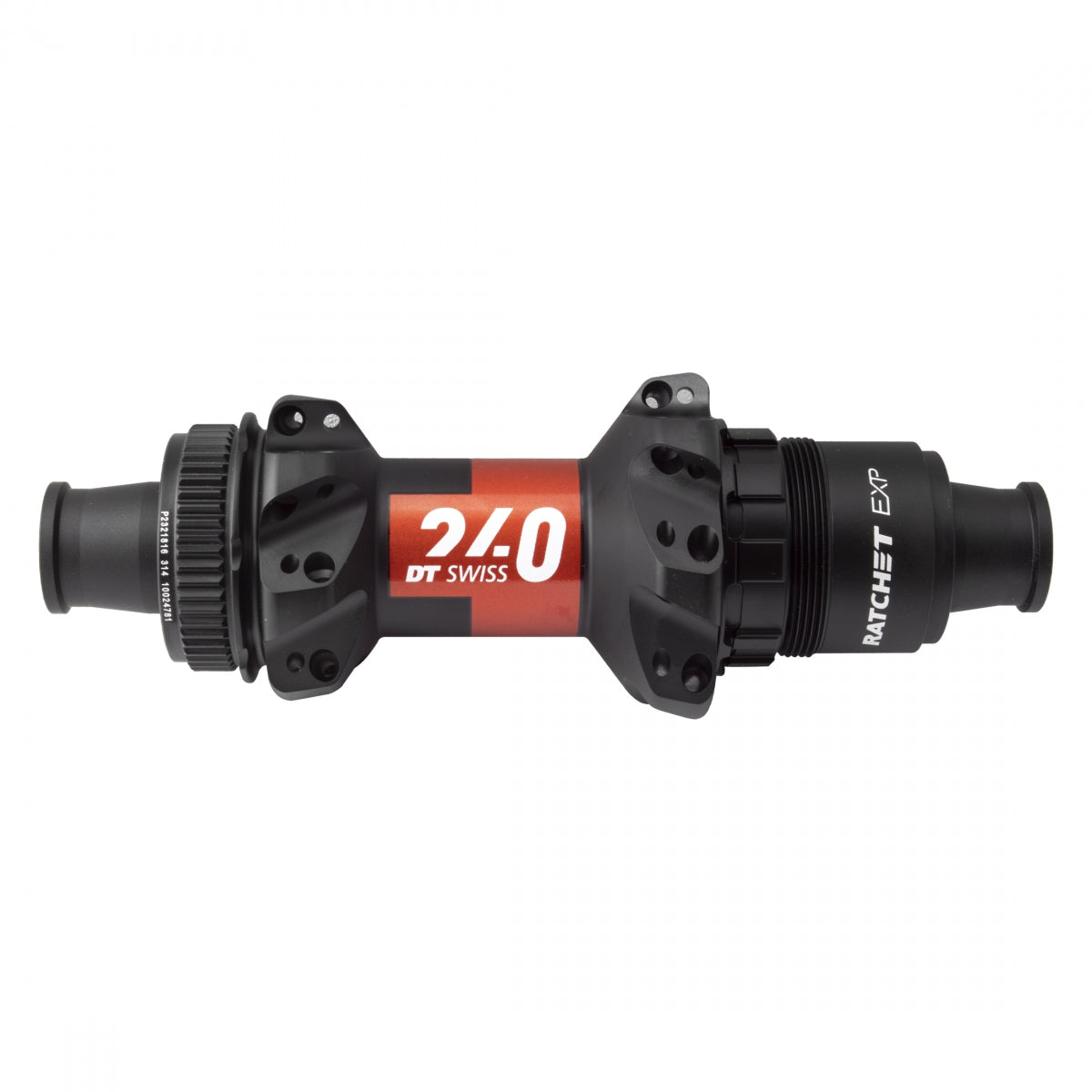 HUB RR DT 240 STRAIGHT PULL RD 28x142x12mmTA XDR RATCHET EXP CL BK (L)