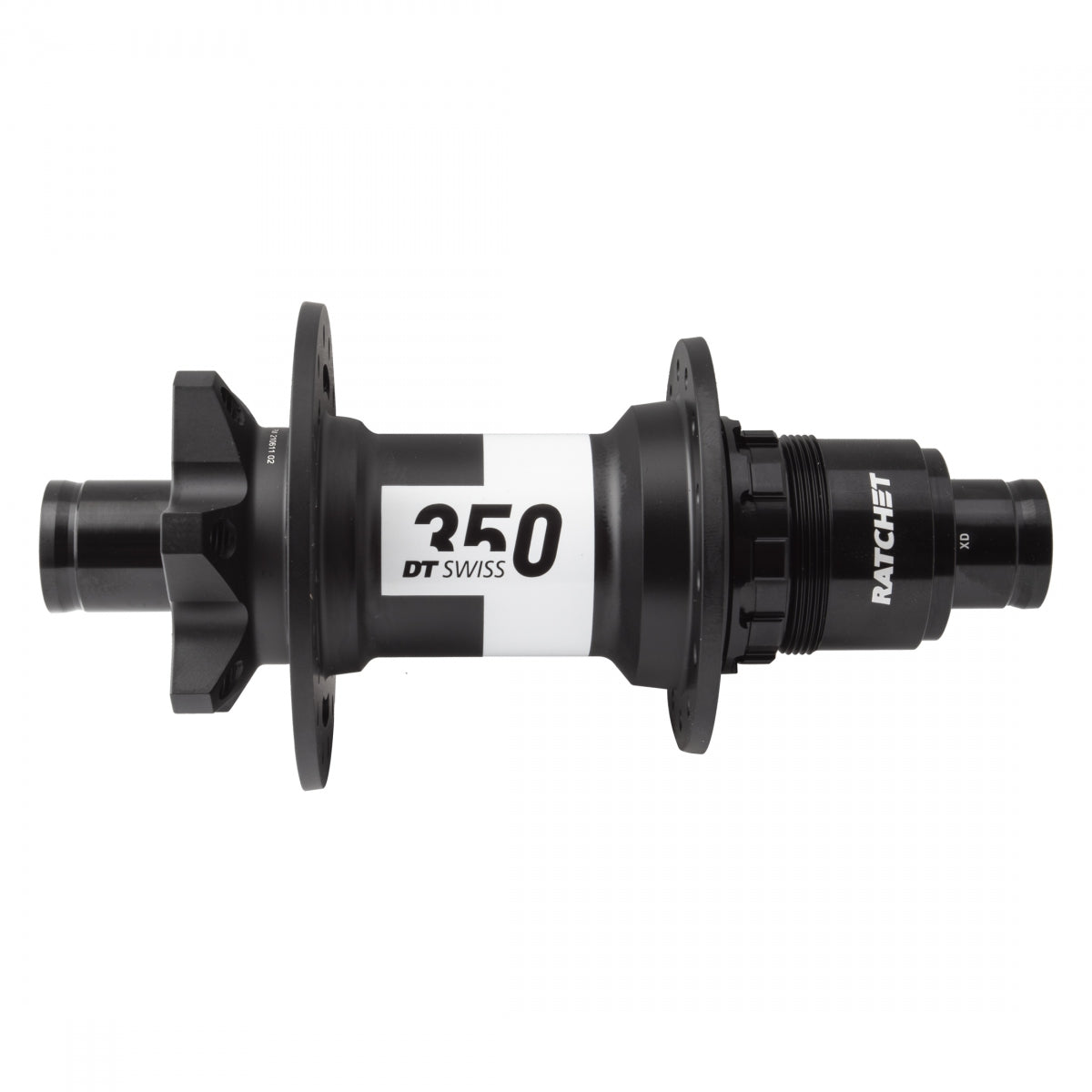 HUB RR DT 350 MTB 28x142x12mmTA XD DRIVER 6B 36T RATCHET BK (L)