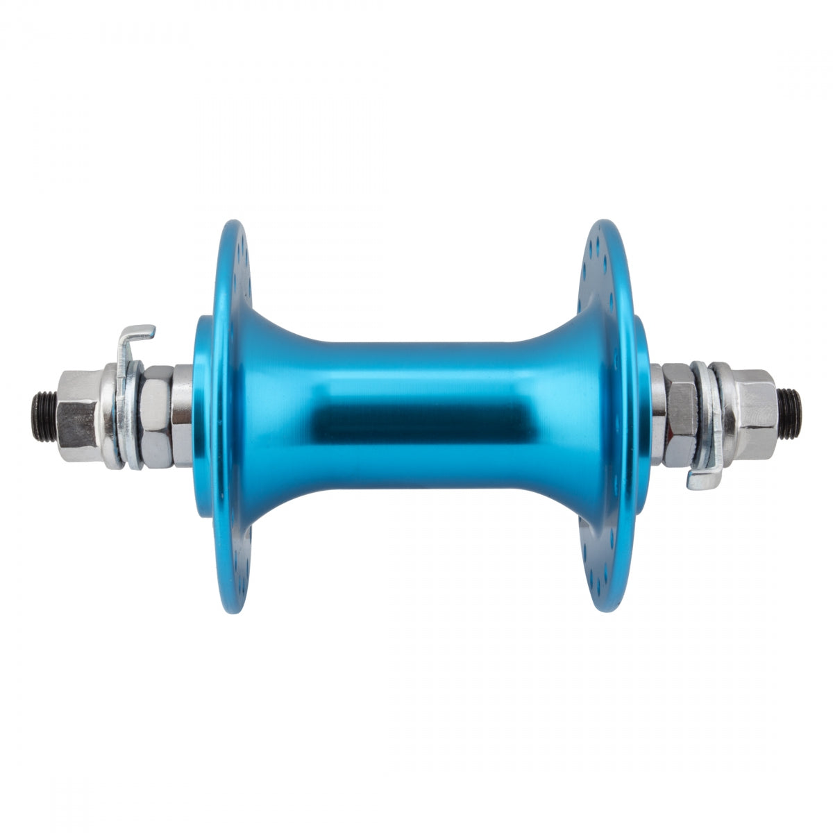 HUB FT SE BIKES BO 36x100x3/8 SEALED ANO-CYAN