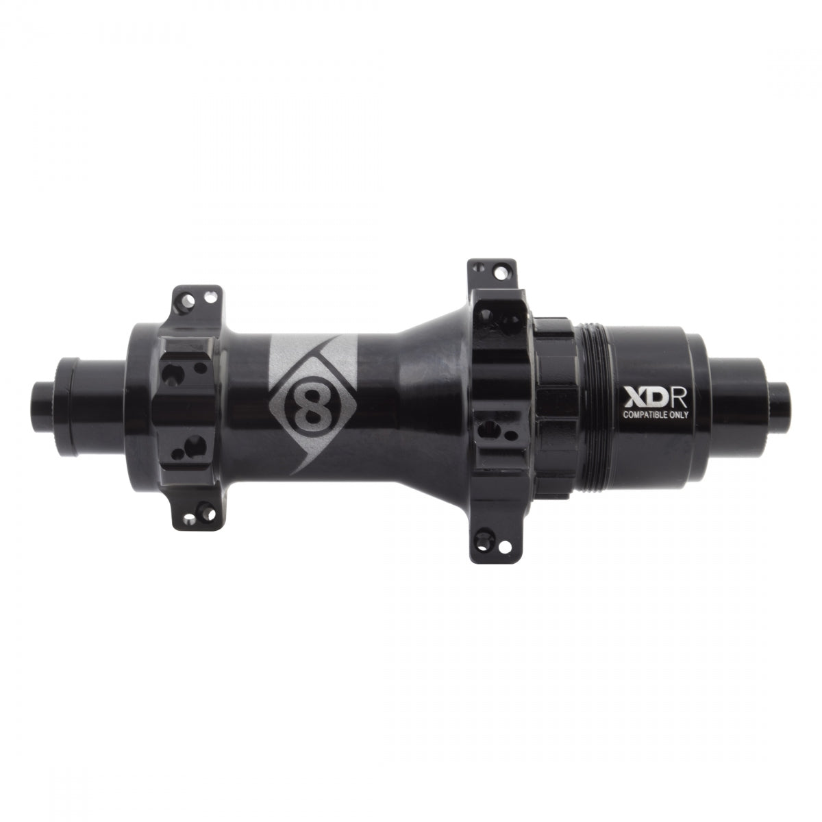 HUB RR OR8 RD2220 ELITE II QR 24x130 12s CASS XDR SB BK NO SKEWER STRAIGHT PULL