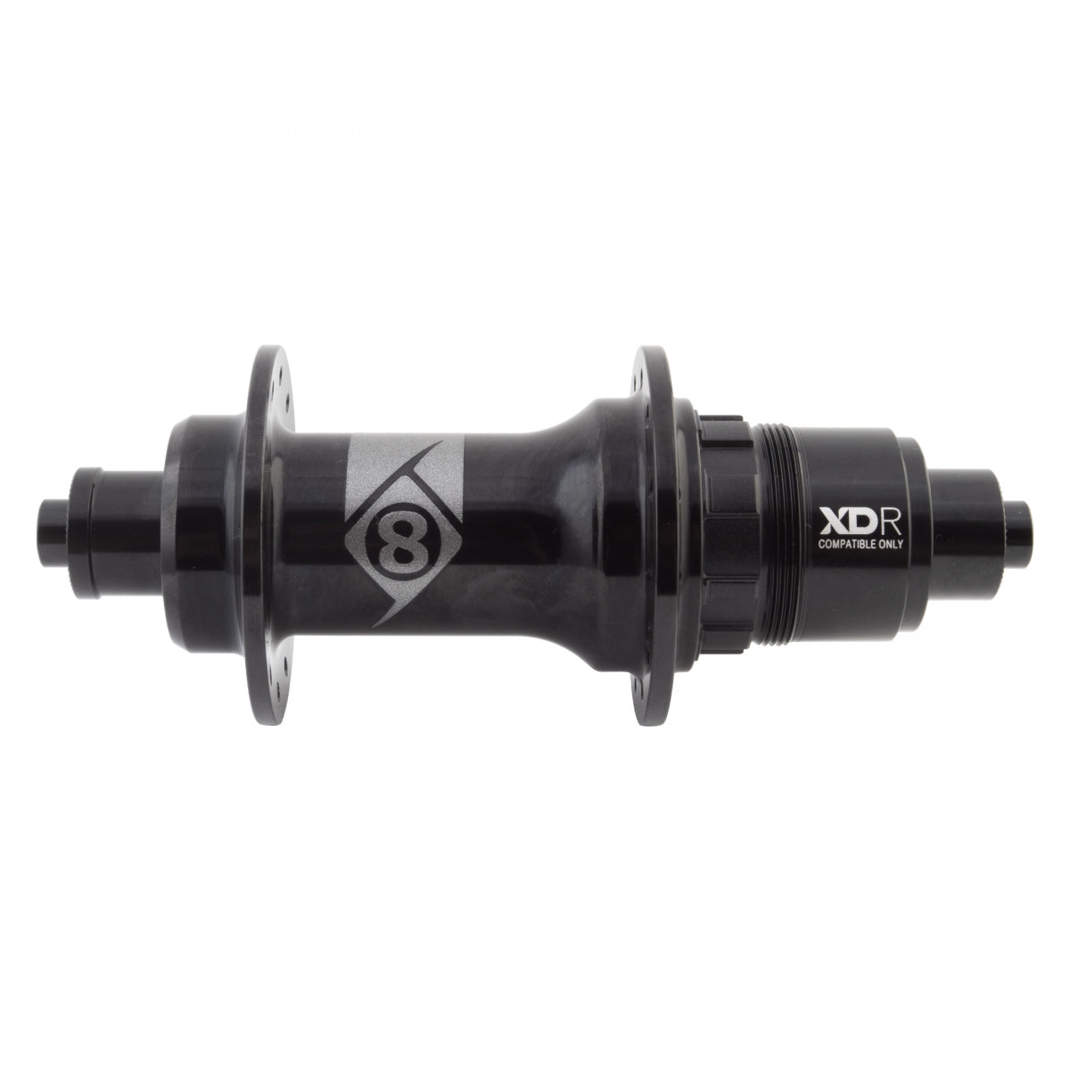 HUB RR OR8 RD2220 ELITE II QR 24x130 12s CASS XDR SB BK NO SKEWER
