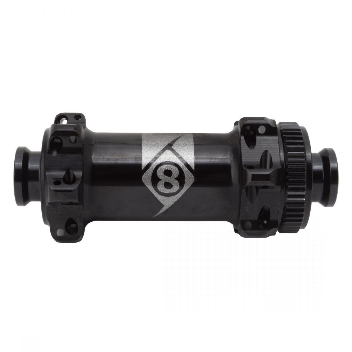 HUB FT OR8 RD2220 ELITE II 12mmTA CL 24x100 SB BK STRAIGHT PULL