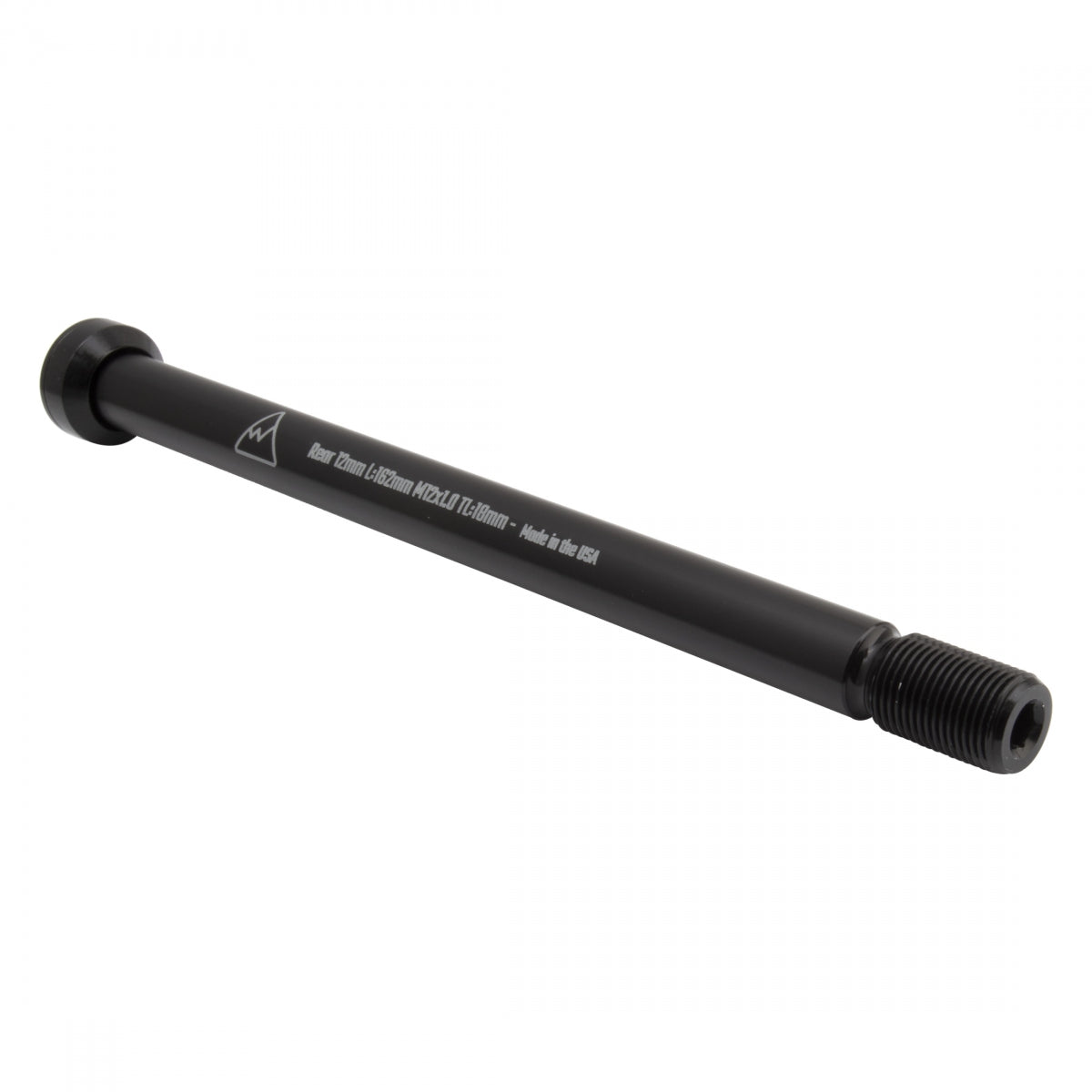 HUB SKEWER WMFG THRU RR 12x162x1.0t CONICAL BK