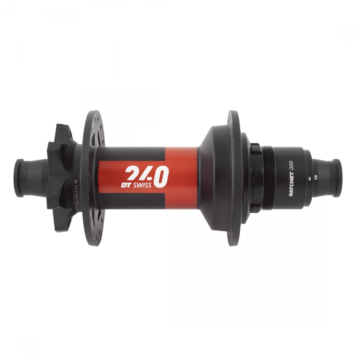 HUB RR DT 240 MTB 32x157x12mmTA XD RATCHET DEG 6B BK