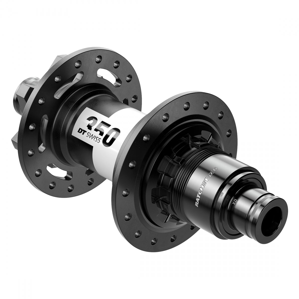 HUB RR DT 350 MTB 28x148x12mmTA 6B XD RATCHET DEG 72 BK