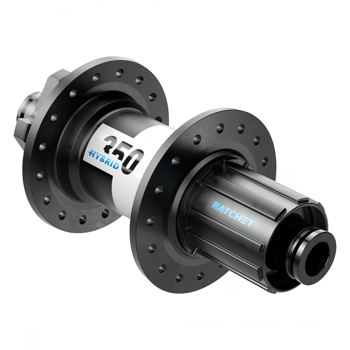 HUB RR DT 350 HYBRID MTB 36x148x12mmTA 6B 8-11sMTB 24T RATCHET BK