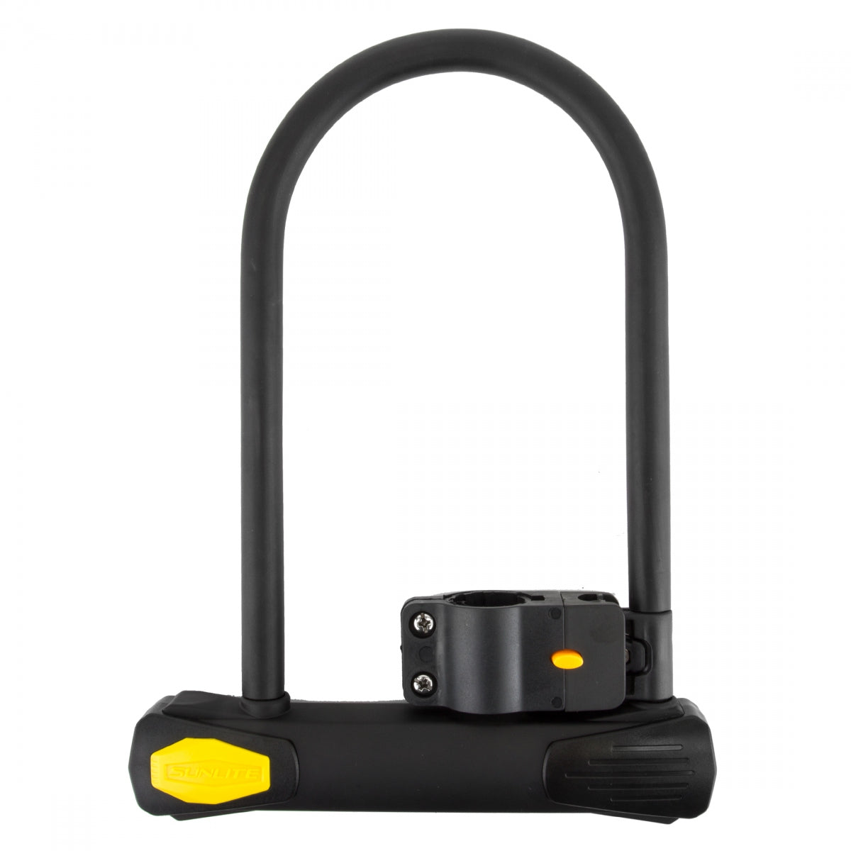 LOCK SUNLT PWR SHIELD U ATB 5x9 BK w/BRKT