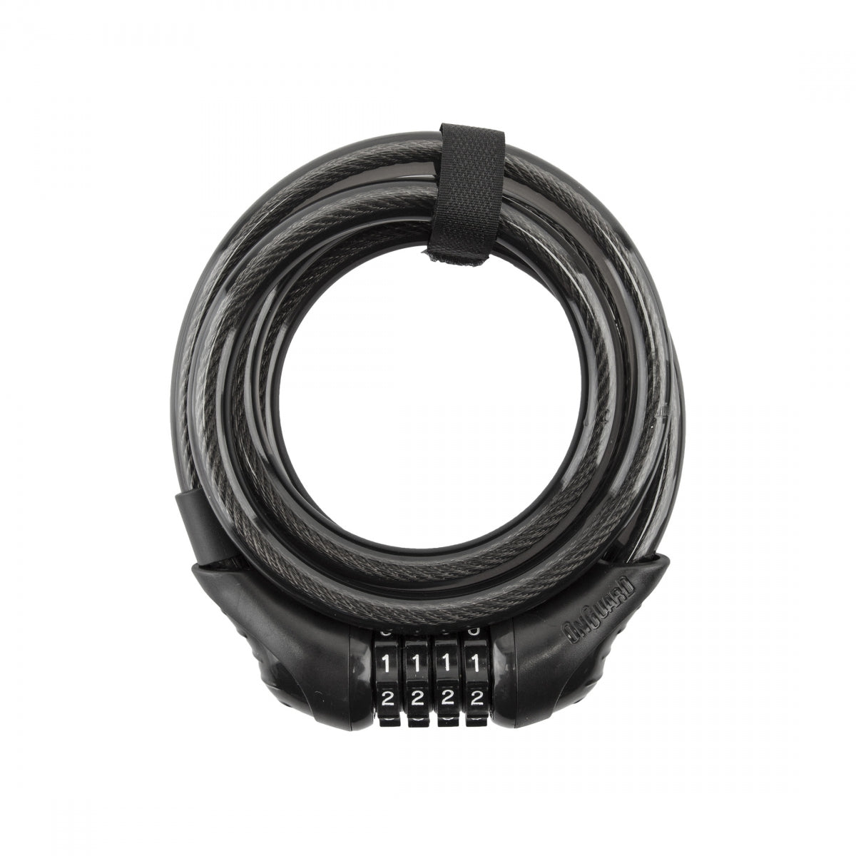 LOCK OG CBL 8159 NEON COMBO COIL 6fx12mm w/BRKT BK