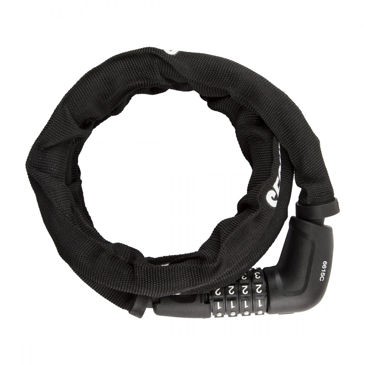 LOCK SECURIT ARMOR SPYNE COMBO 15x120cmBK
