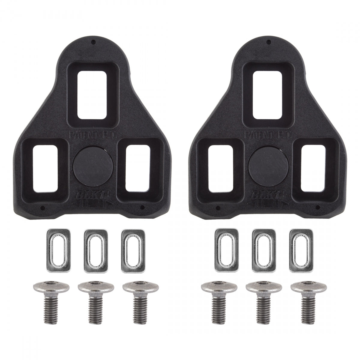 PEDAL CLEAT EXUSTAR BLK1 DELTA LOOK FIXED