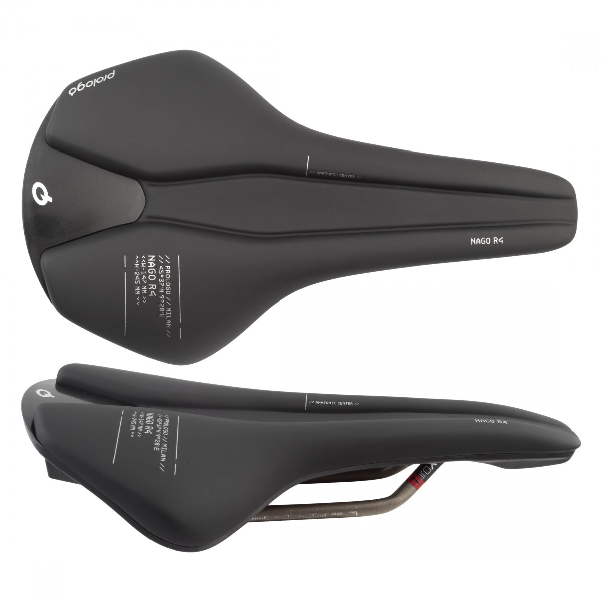 SADDLE PROLOGO NAGO R4 TIROX 147 BK