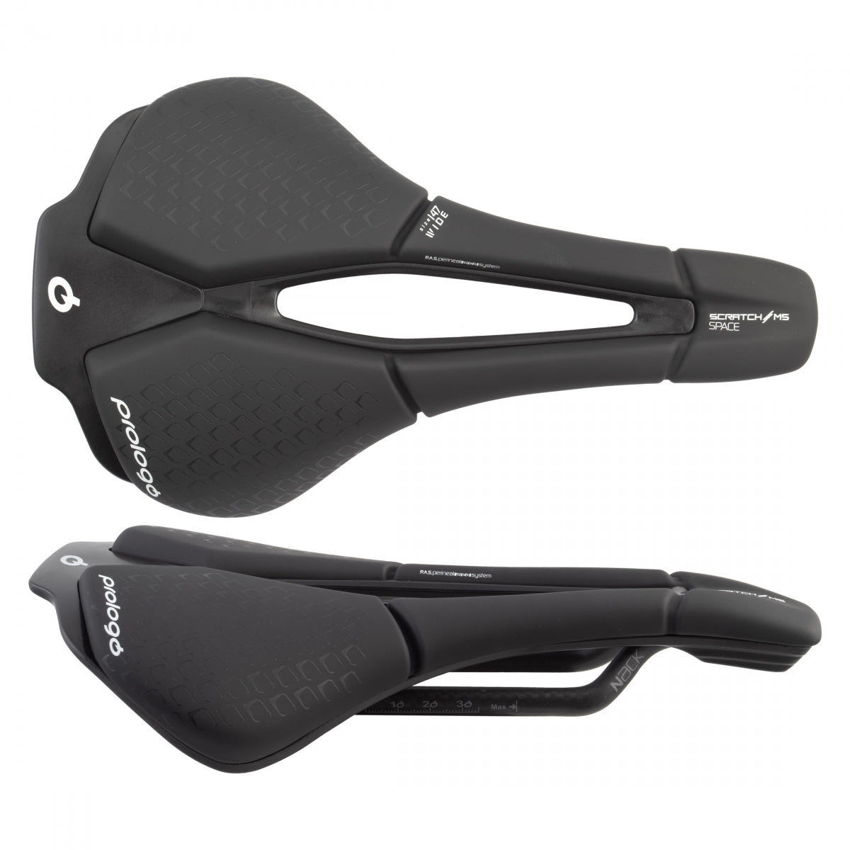 SADDLE PROLOGO SCRATCH M5  PAS SPACE NACK 147 BK
