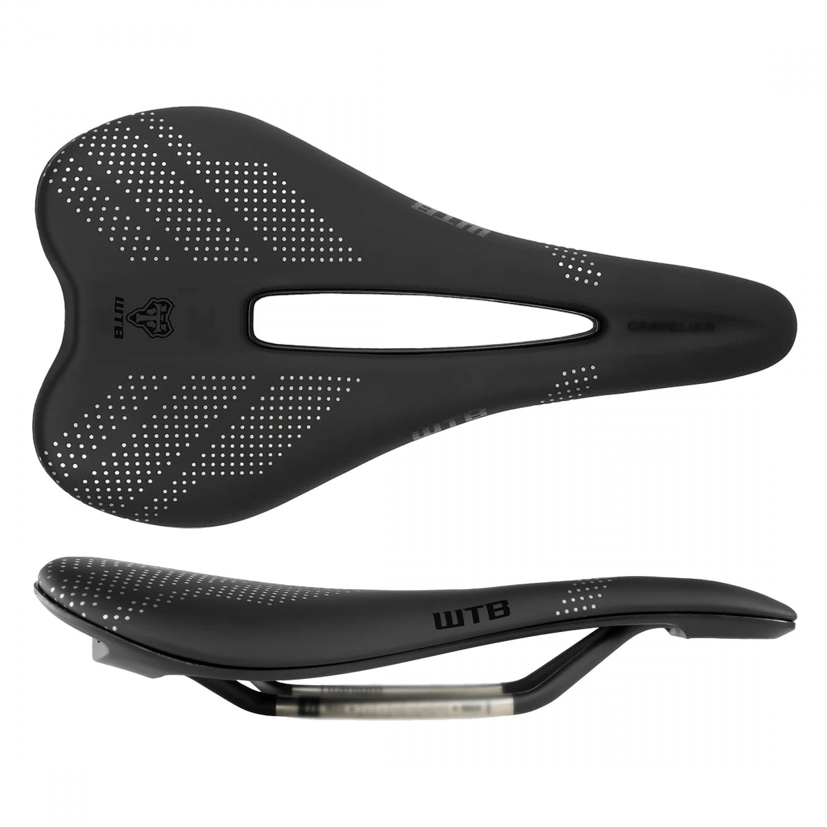 SADDLE WTB GRAVELIER MEDIUM TITANIUM BK