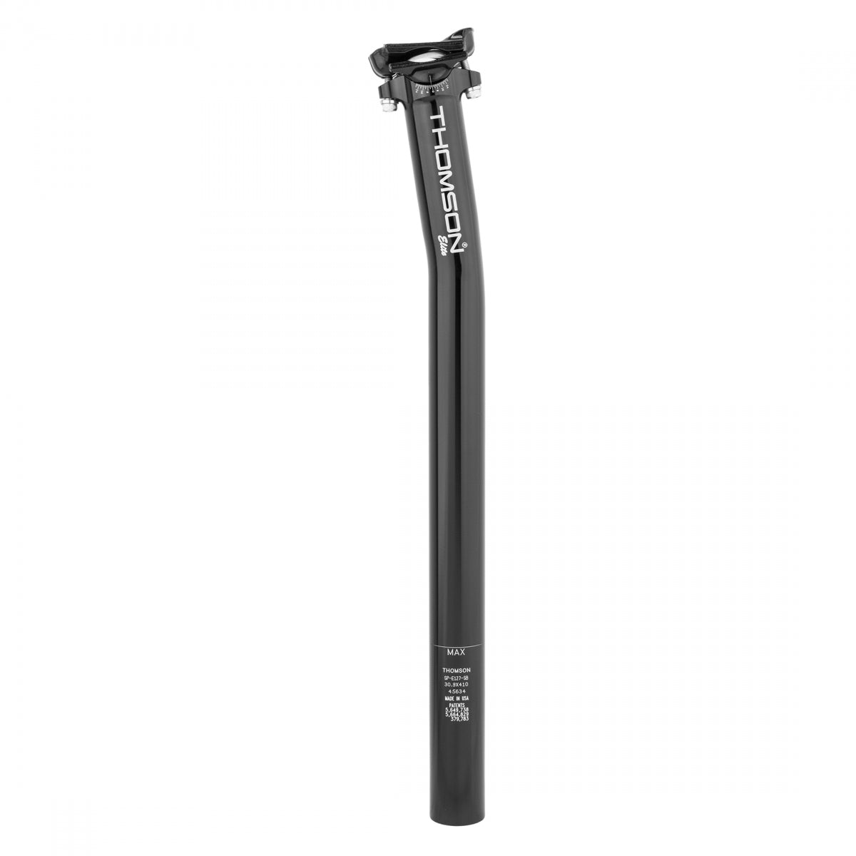 SEATPOST THOM 30.9 410mm-BK 16mm SETBACK