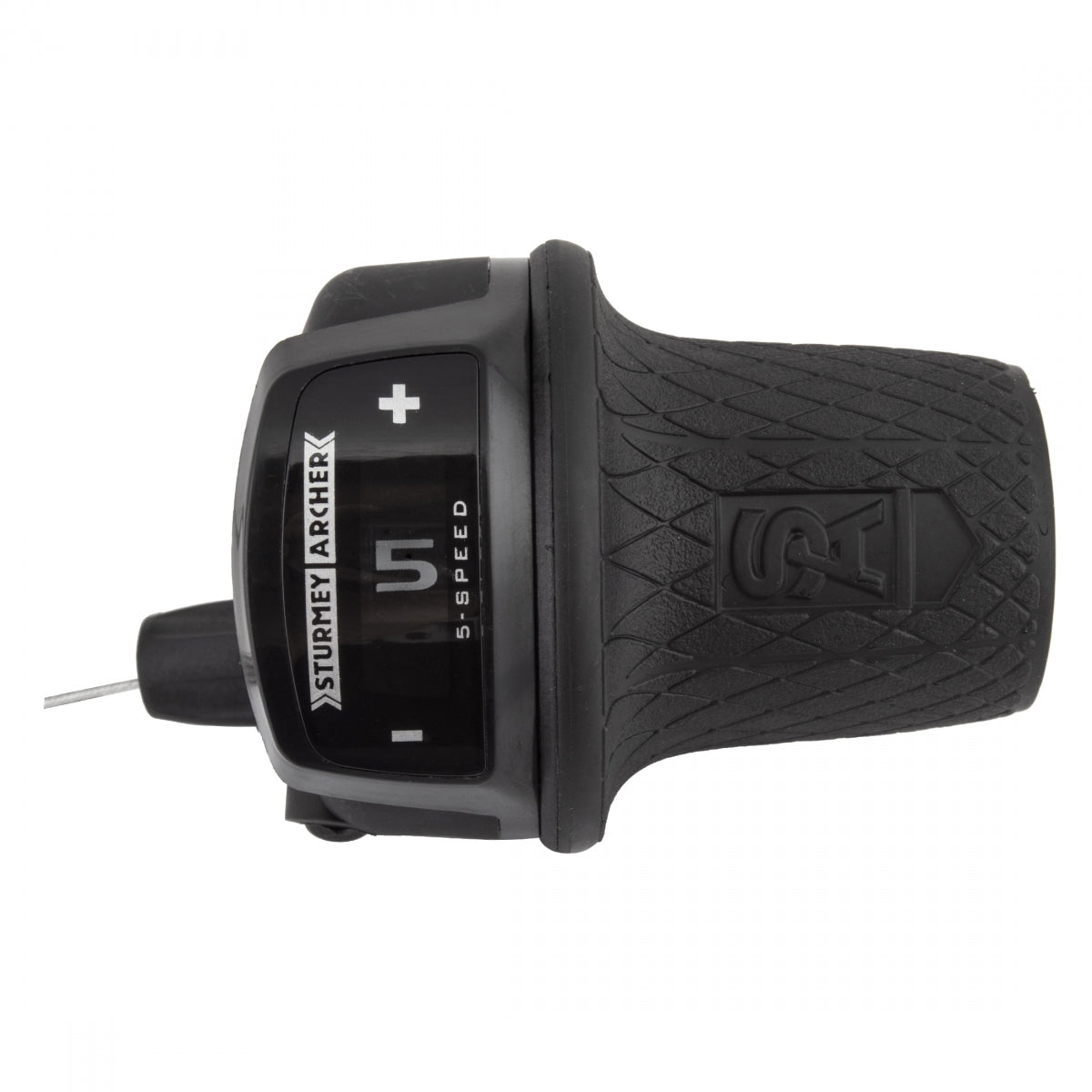 SHIFTER S/A 5sp HB TSC50B TWIST RH w/INNER CABLE 2250mm ROTARY BK/BK