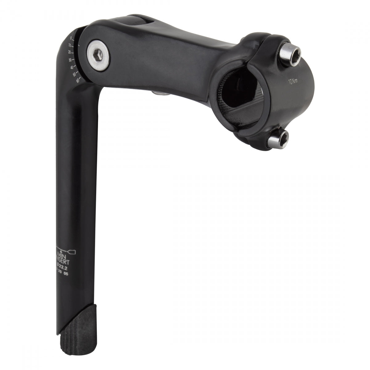 STEM SUNLT ADJ QUILL 1inx110x180 25.4CLMP BK