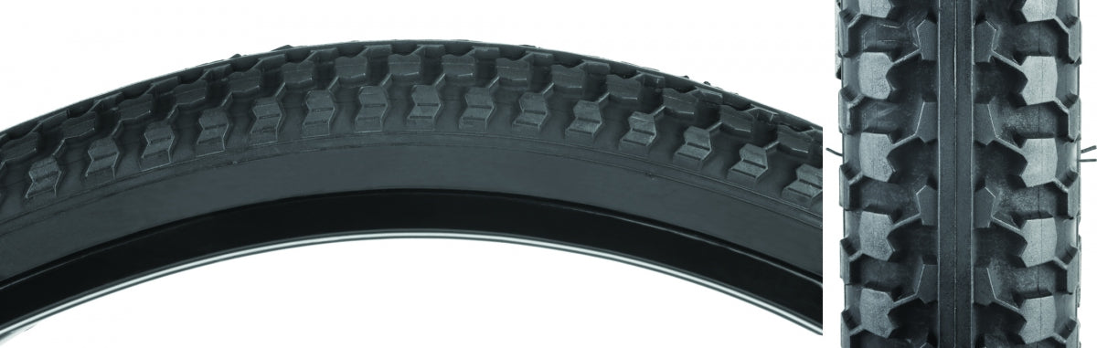 TIRE SUNLT 24x2.125 CST727 BK/BK RAISDCTR K52 WIRE