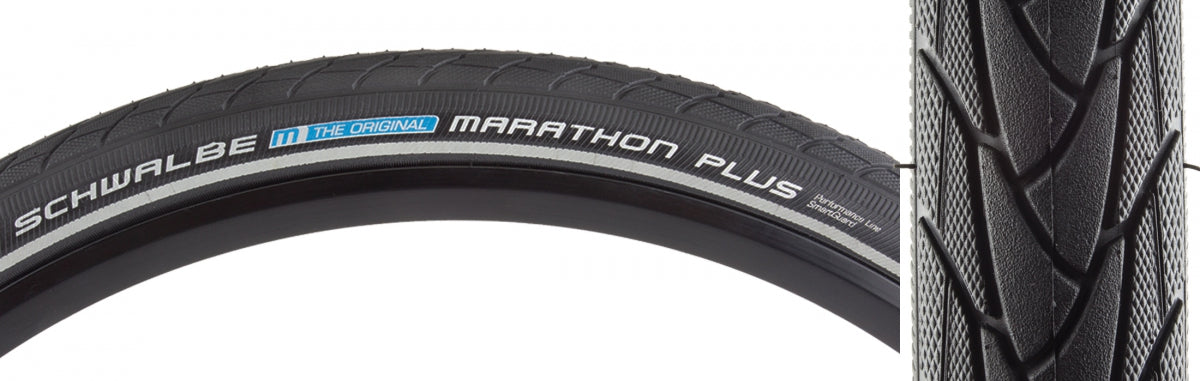 TIRE SWB MARATHON PLUS 20x1.35 PERF TWIN SM-GUARD BK/BK/REF ENDURANCE E25 WIRE