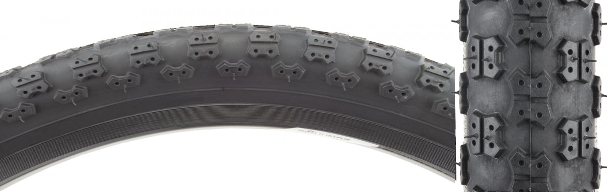 TIRE SUNLT 20x2.125 BK/BK MX3 K50 WIRE