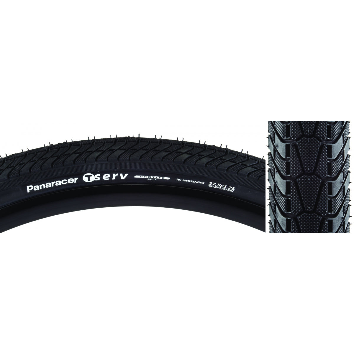 TIRE PAN TSERV PROTITE 27.5x1.75 FOLD BK/BK