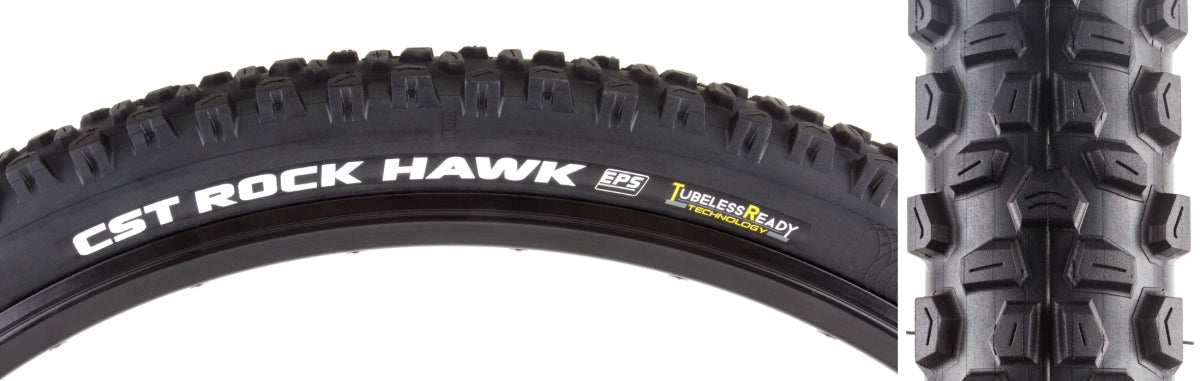 TIRE CSTP ROCK HAWK 27.5x2.4 BK/BK FOLD DC/EPS/TR