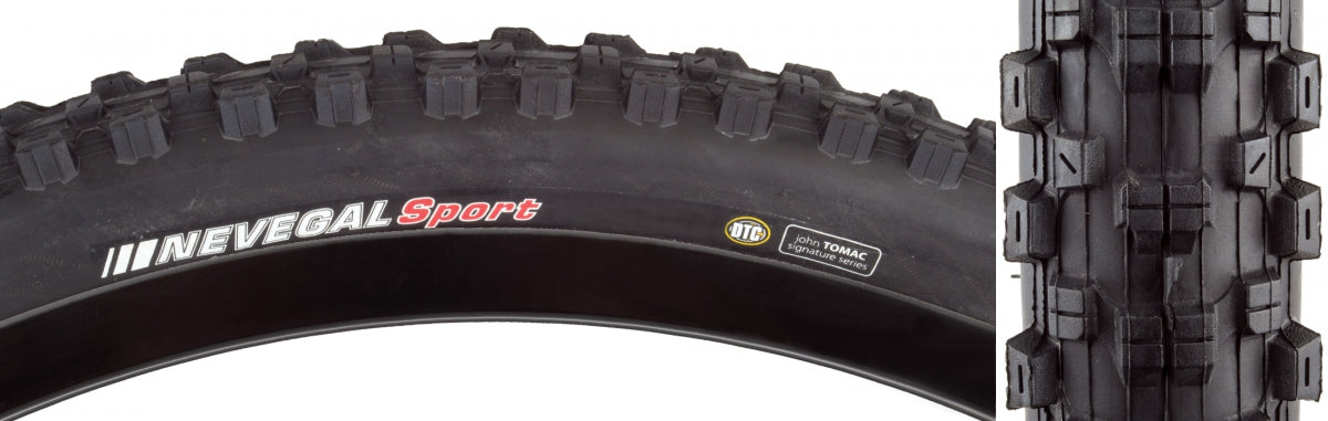 TIRE KEN NEVEGAL SPORT 26x2.35 BK/BK DTC/60 WIRE 50psi