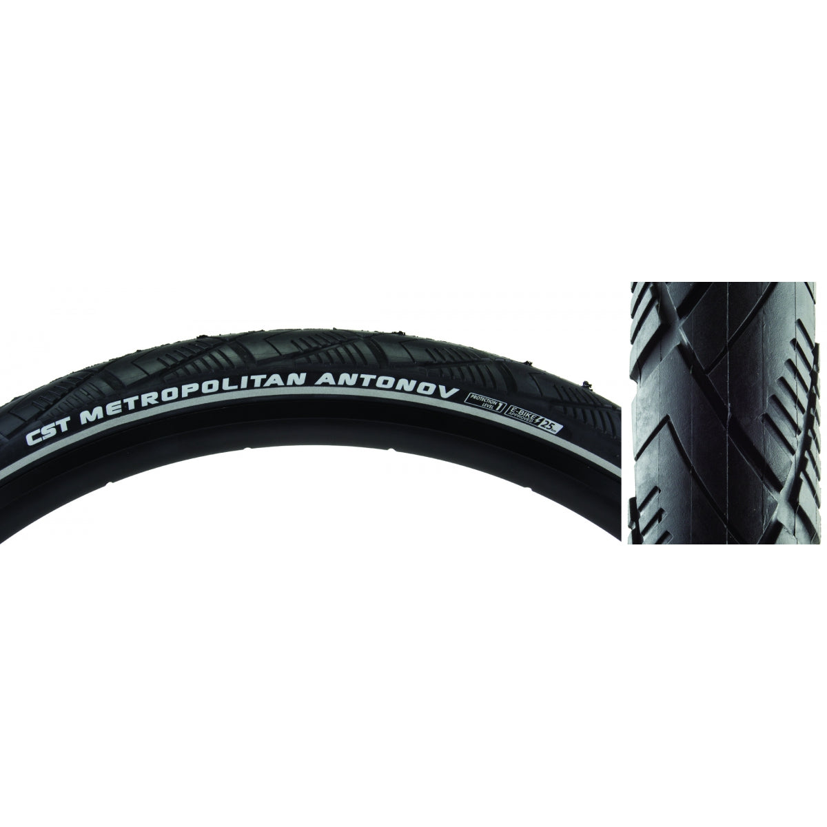 TIRE CSTP METROPOLITAN ANTONOV 700x40 BK/BK WIRE SC/APL/REF