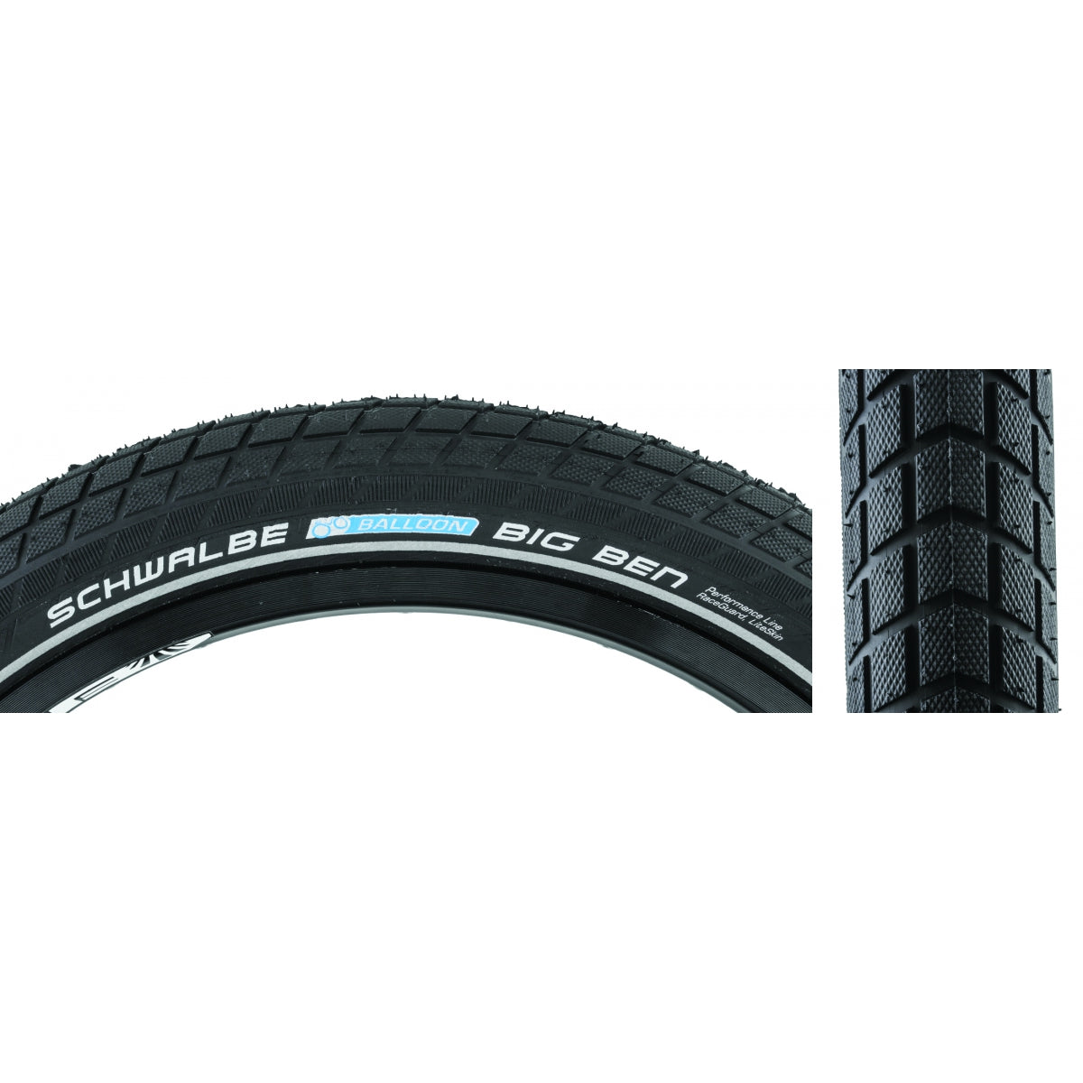 TIRE SWB BIG BEN 26x2.15 PERF LITE R-GUARD BK/BSK/REF ENDURANCE E50 WIRE