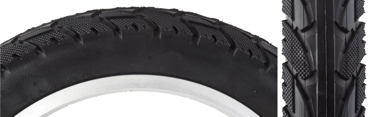 TIRE SUNLT 16x3.0 BK/BK K1039 E-BIKE WIRE