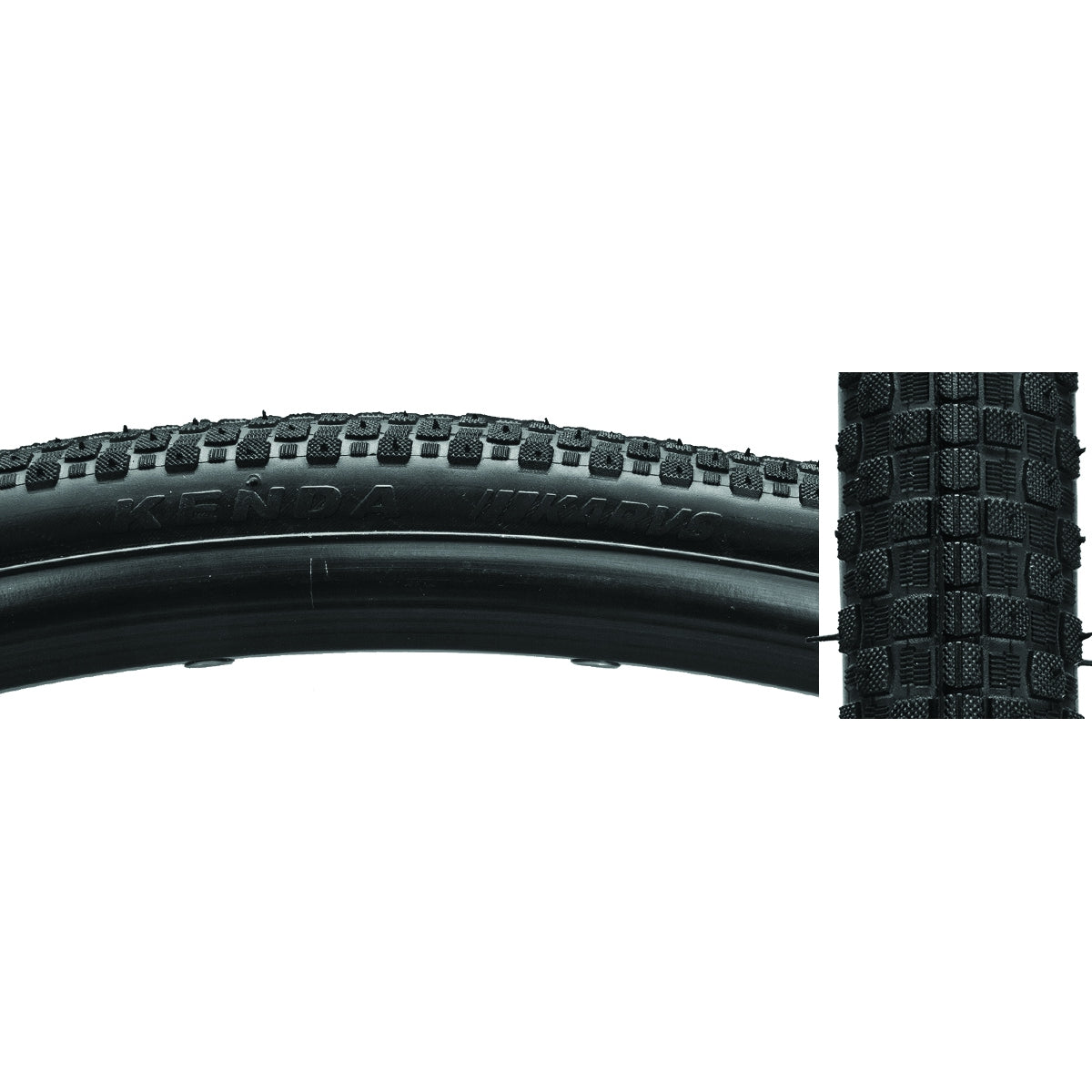 TIRE KEN KARVS 700x25 BK/BK SRC/PRC2/60 FOLD 125psi