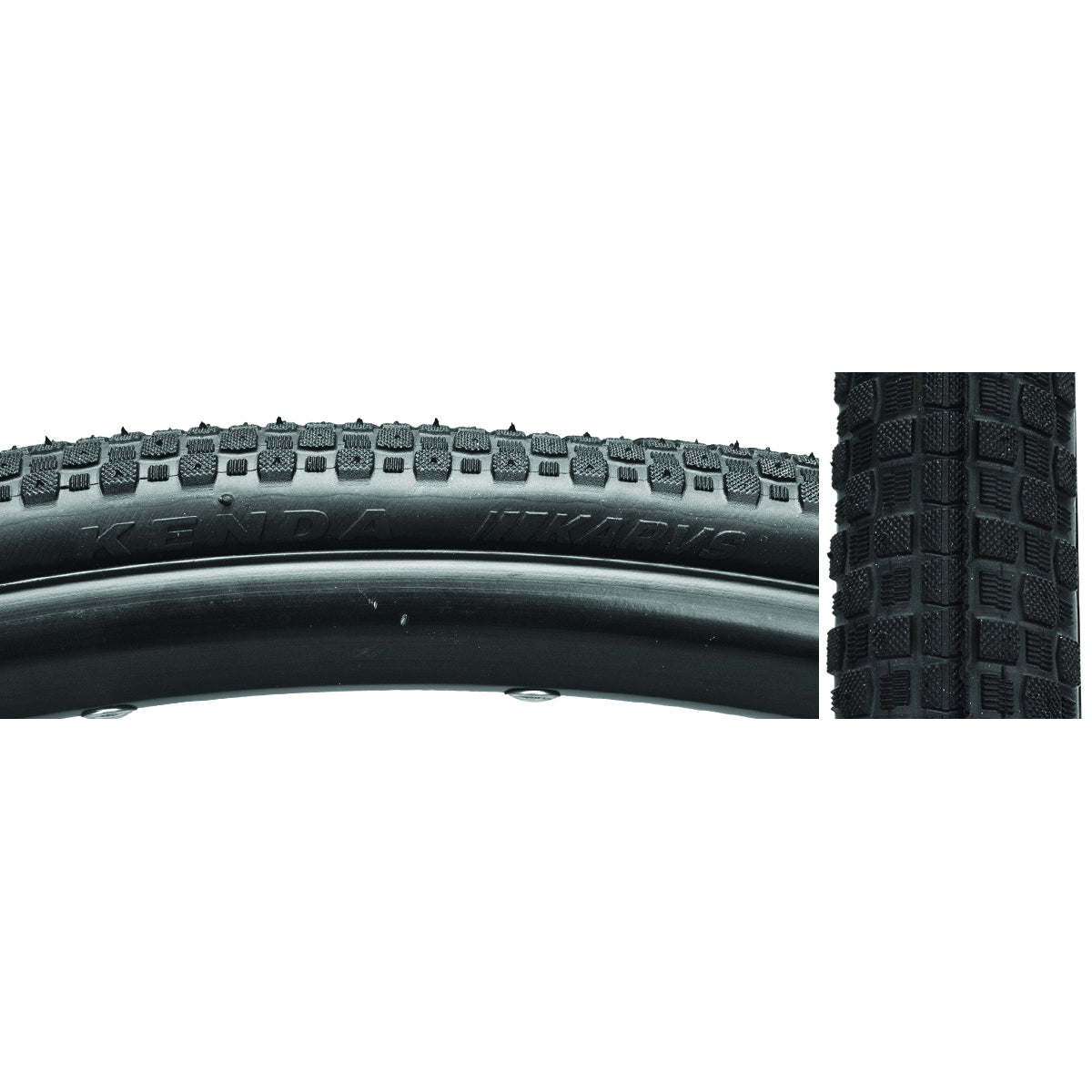 TIRE KEN KARVS 700x28 BK/BK SRC/PRC2/60 FOLD 100psi