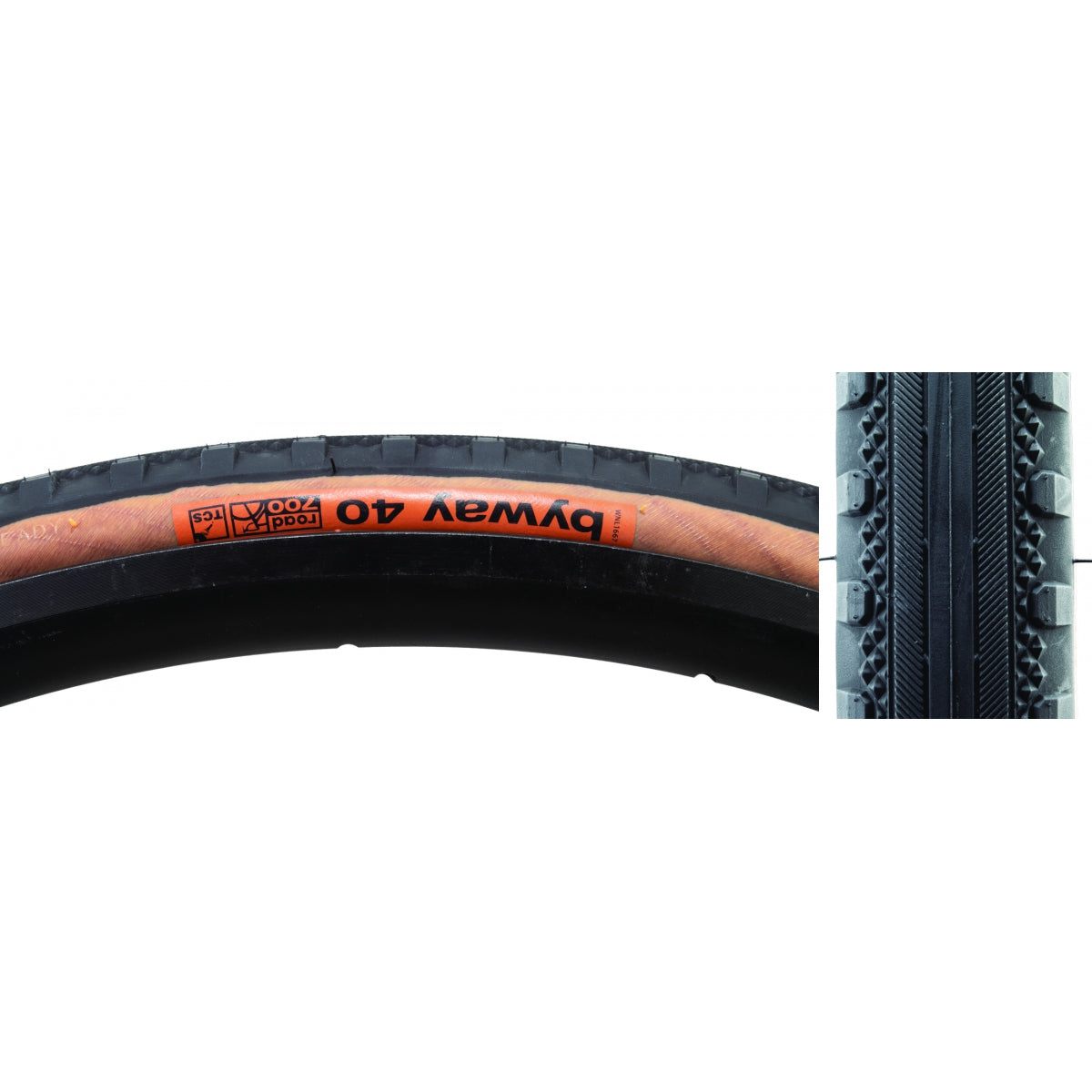 TIRE WTB BYWAY 700x40 BK/SK ROAD TCS FOLD