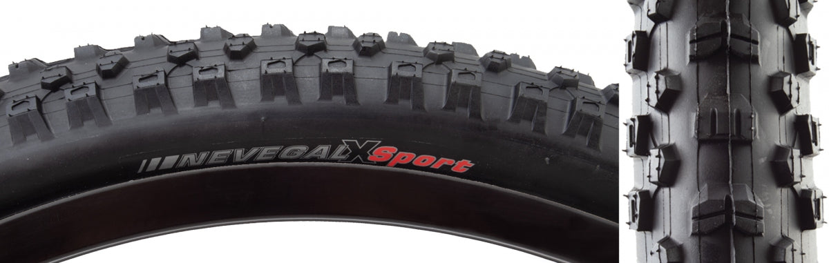TIRE KEN NEVEGAL X SPORT 26x2.1 BK/BK DTC/60 WIRE 50psi