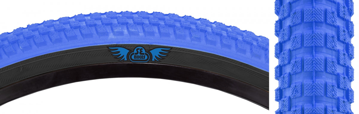 TIRE SE BIKES CUB 26x2.0 BU/BK WIRE/27/MPC