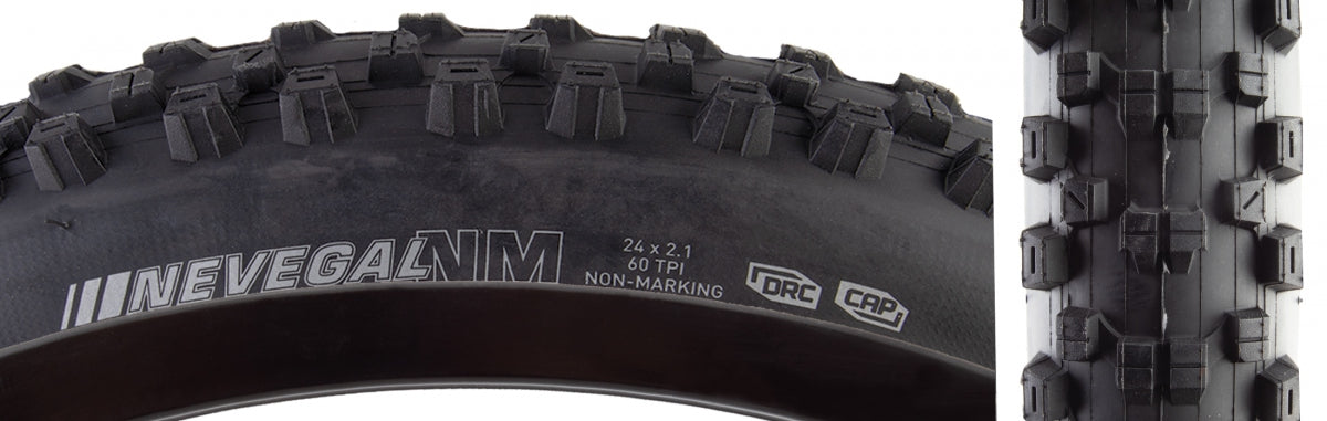 TIRE KEN NEVEGAL 24x2.1 BK/BK WIRE 54-540 110psi K1010