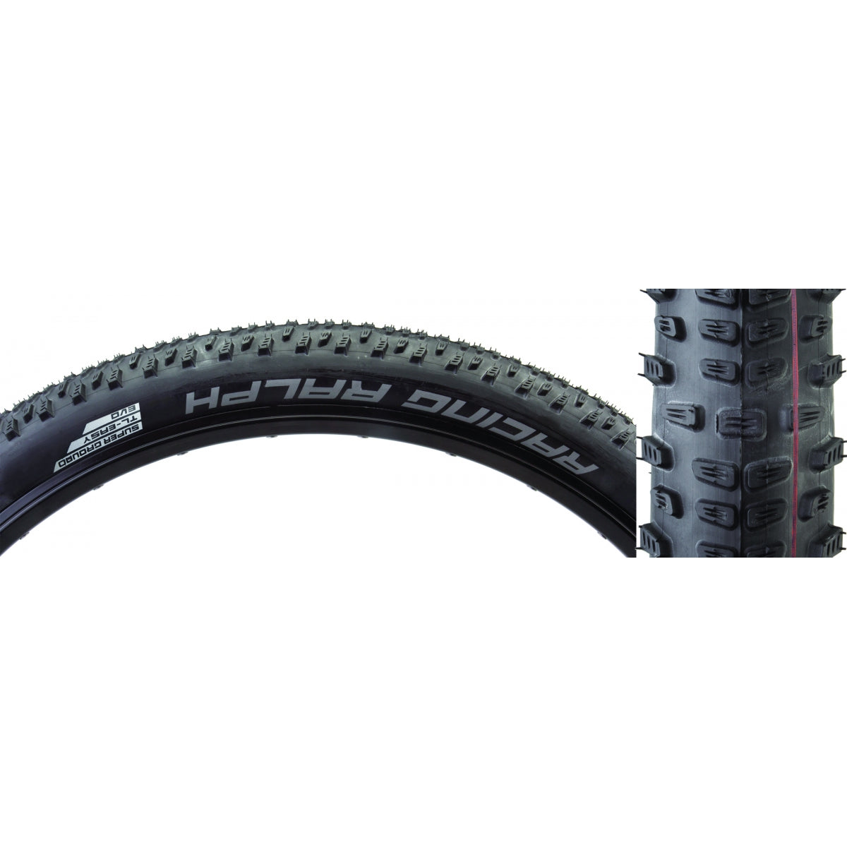 TIRE SWB RACING RALPH 29x2.35 EVO S-GROUND BK/BSK ADDIX SPEED TLR FOLD