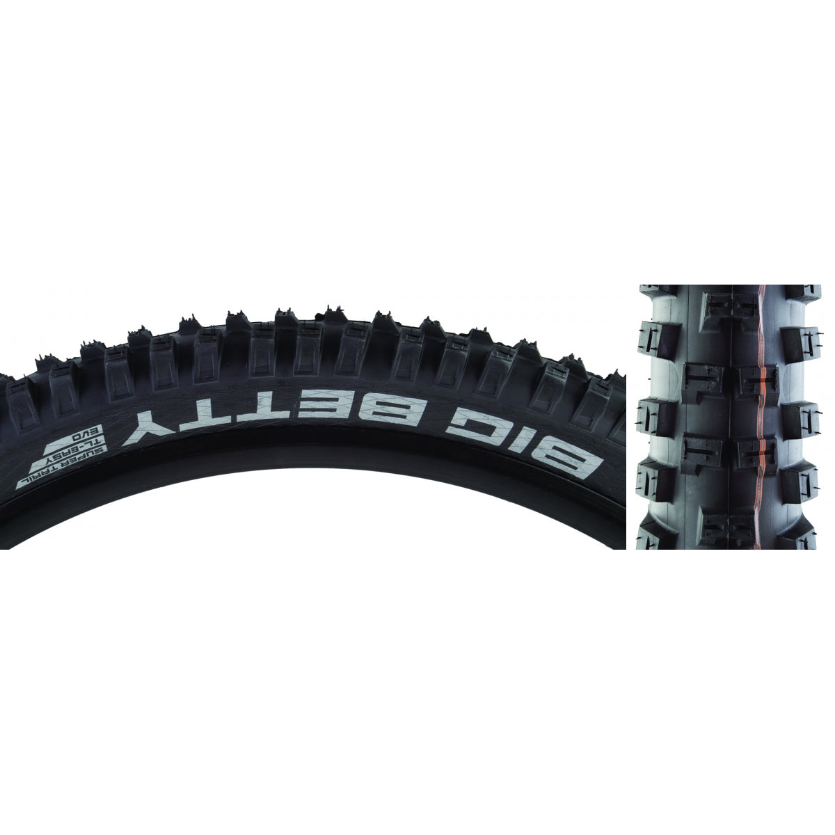 TIRE SWB BIG BETTY EVO 29x2.6 S-TRAIL BK/BSK ADDIX SOFT TLR FOLD