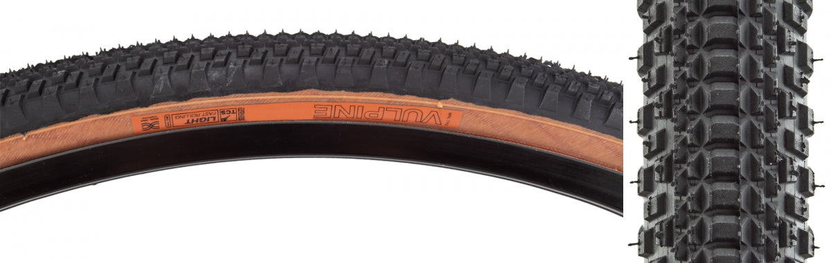 TIRE WTB VULPINE 700x36 BK/TAN LIGHT FR TCS/60/DNA FOLD