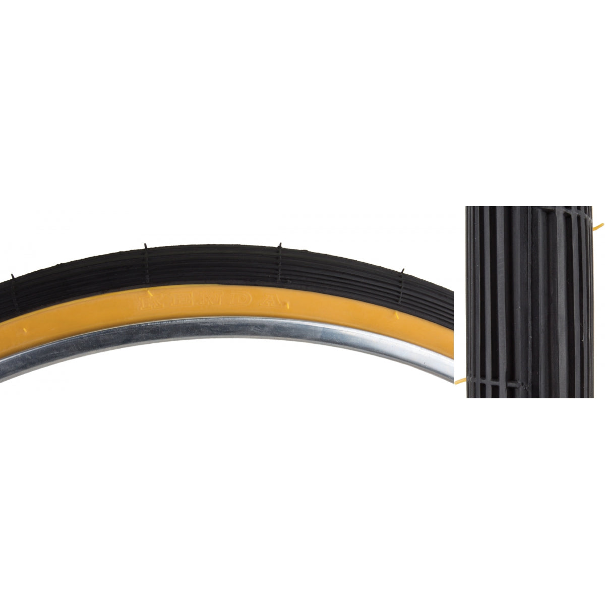 TIRE SUNLT 26x1-3/8 S5/6 GW RD K23 WIRE