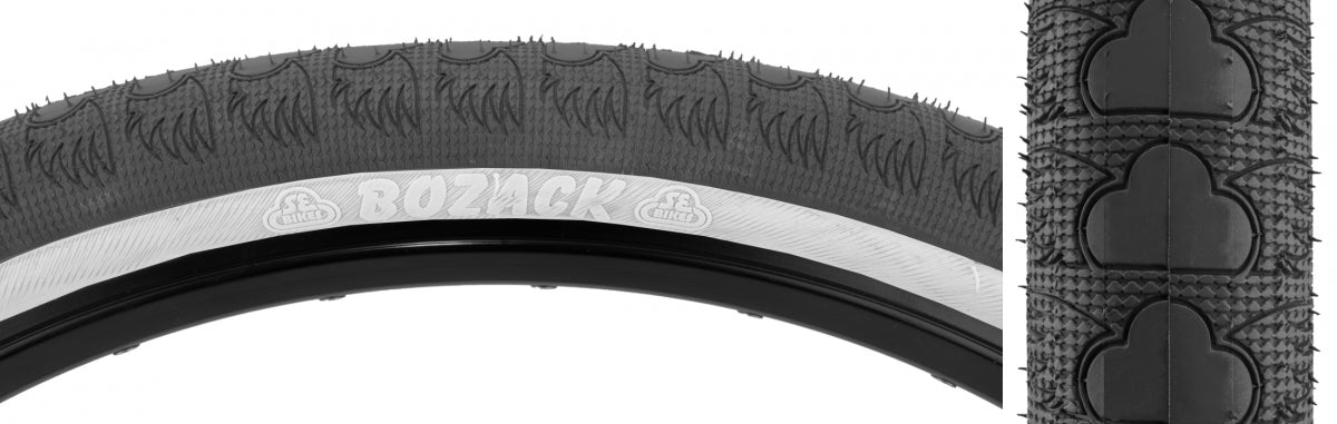 TIRE SE BIKES SE BOZACK 29x2.4 BK/WH WIRE/27/MPC