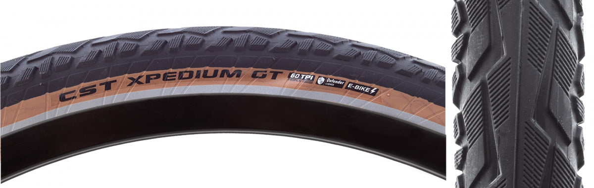 TIRE CSTP XPEDIUM GT 700x55 BK/BRN WIRE DWEB
