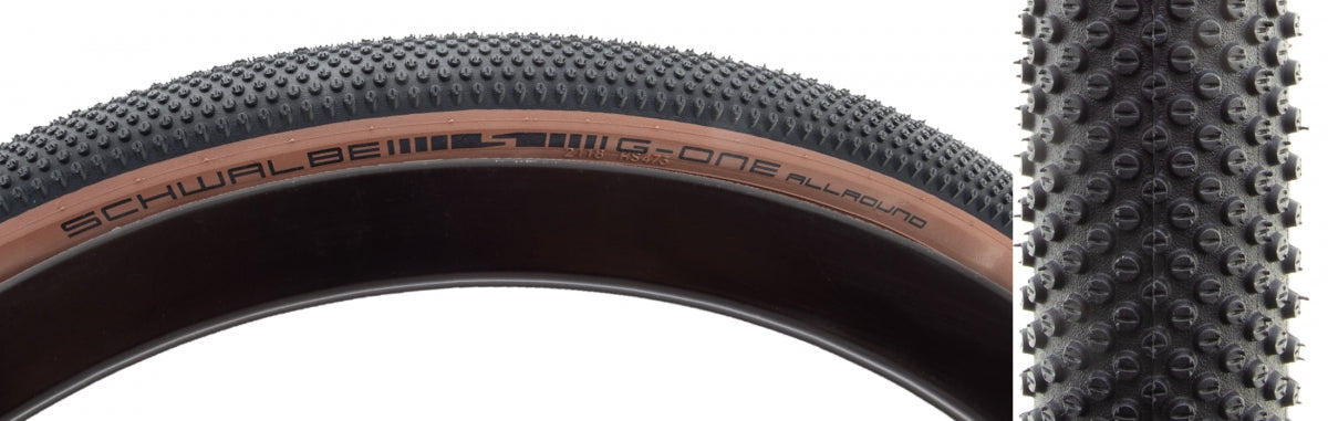 TIRE SWB G-ONE ALLROUND 700x40 PERF R-GUARD BK/BRZ TLR ADDIX E25 FOLD