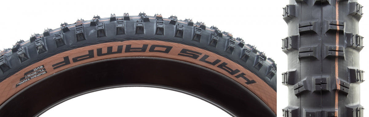 TIRE SWB HANS DAMPF 29x2.6 EVO S-TRAIL BK/BRZ ADDIX TLR E25 FOLD