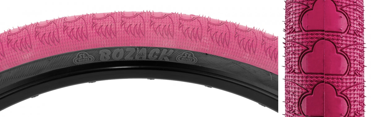 TIRE SE BIKES SE BOZACK 26x2.4 PK/BK WIRE/27/MPC