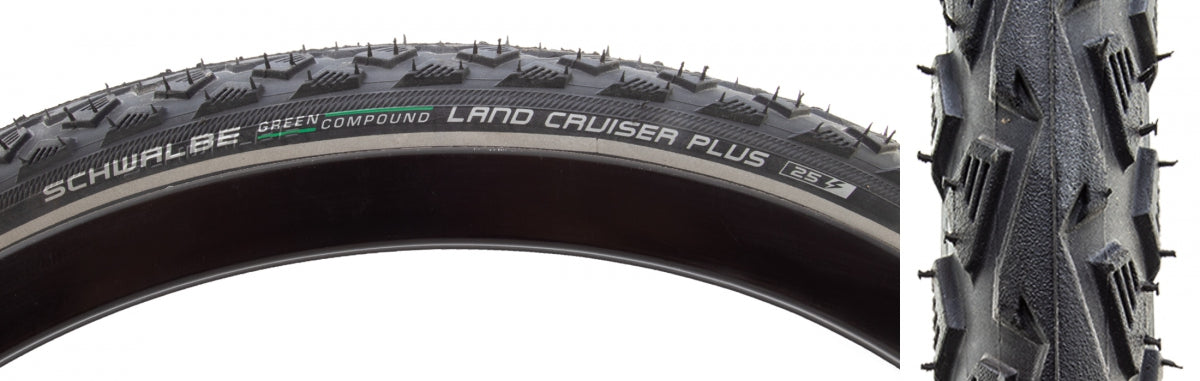 TIRE SWB LAND CRUISER 700x40 ACTIVE P-GUARD BK/BSK/REF GRN E25 WIRE